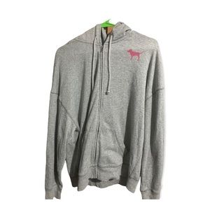 Pink long sleeve hoodie